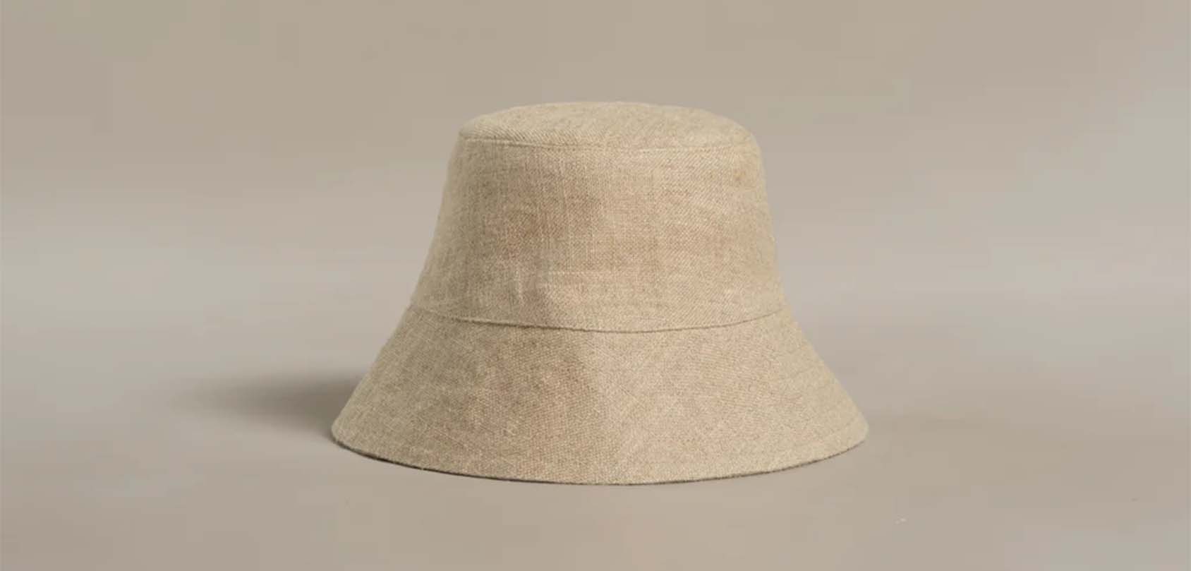 Jenni Kayne Linen Bucket Hat