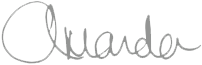 Amanda George signature